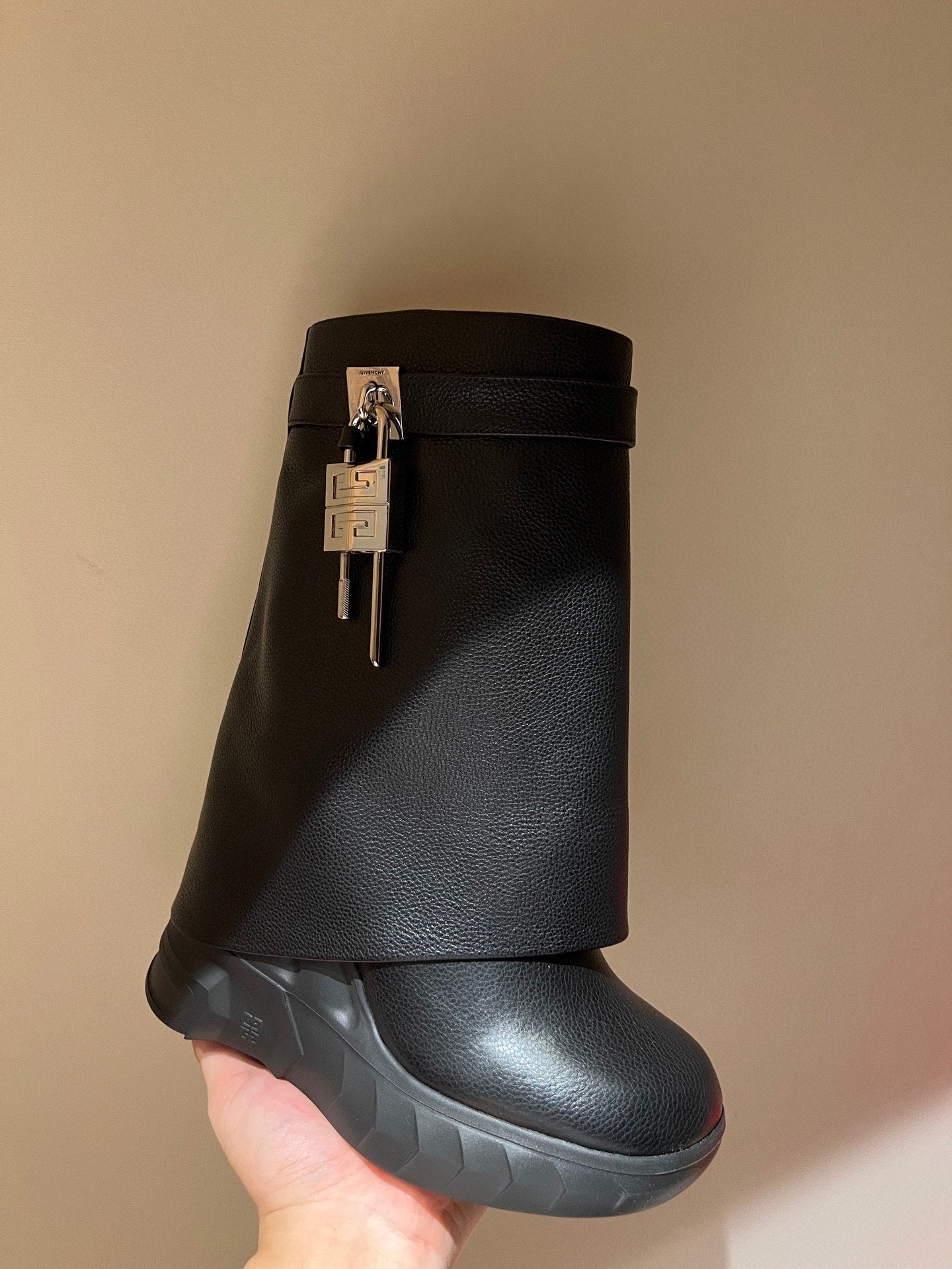 Bottine cuir