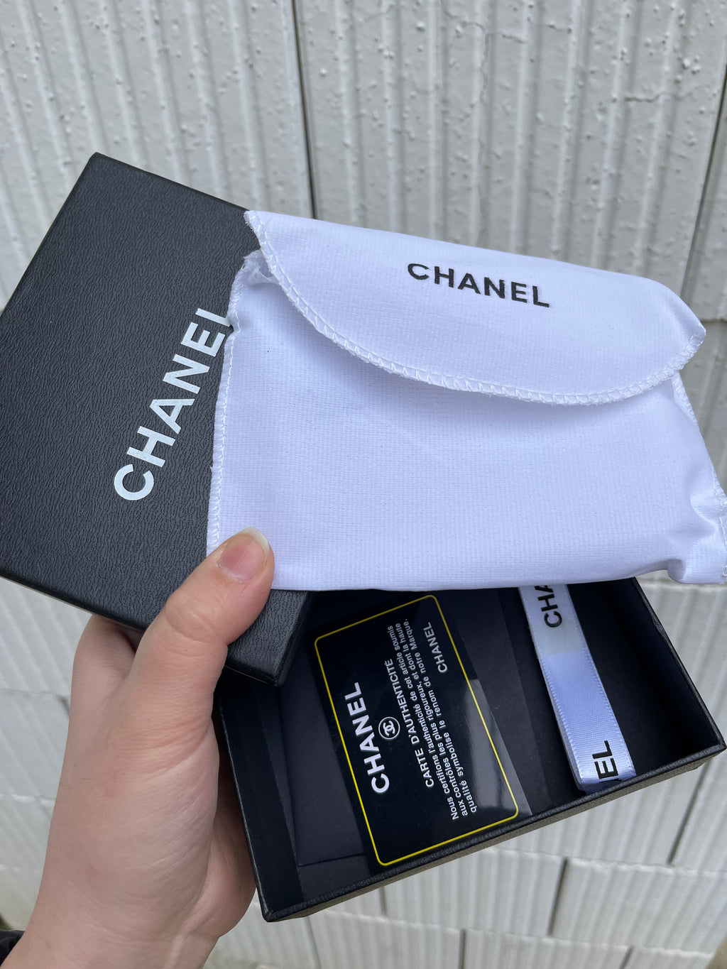 Porte monnaie cuir caviar