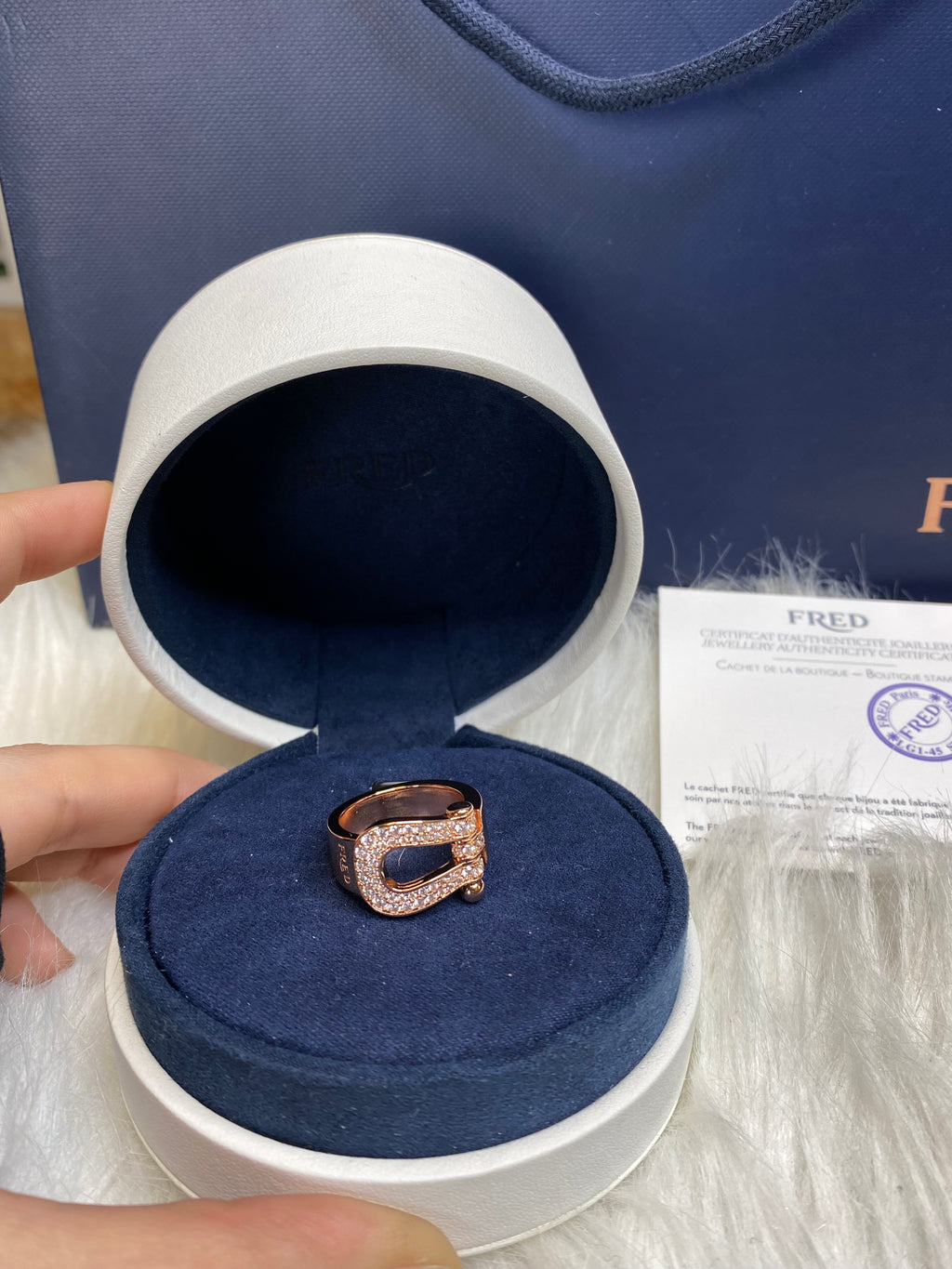 Bague full diamant ( or, or rose , or blanc)