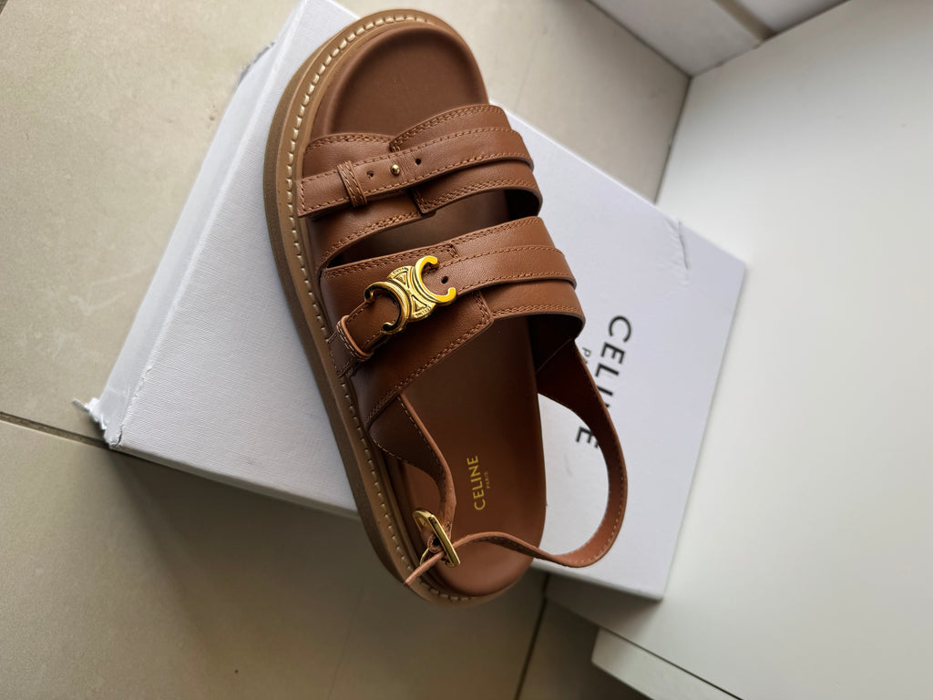 Sandales cuir taille 39
