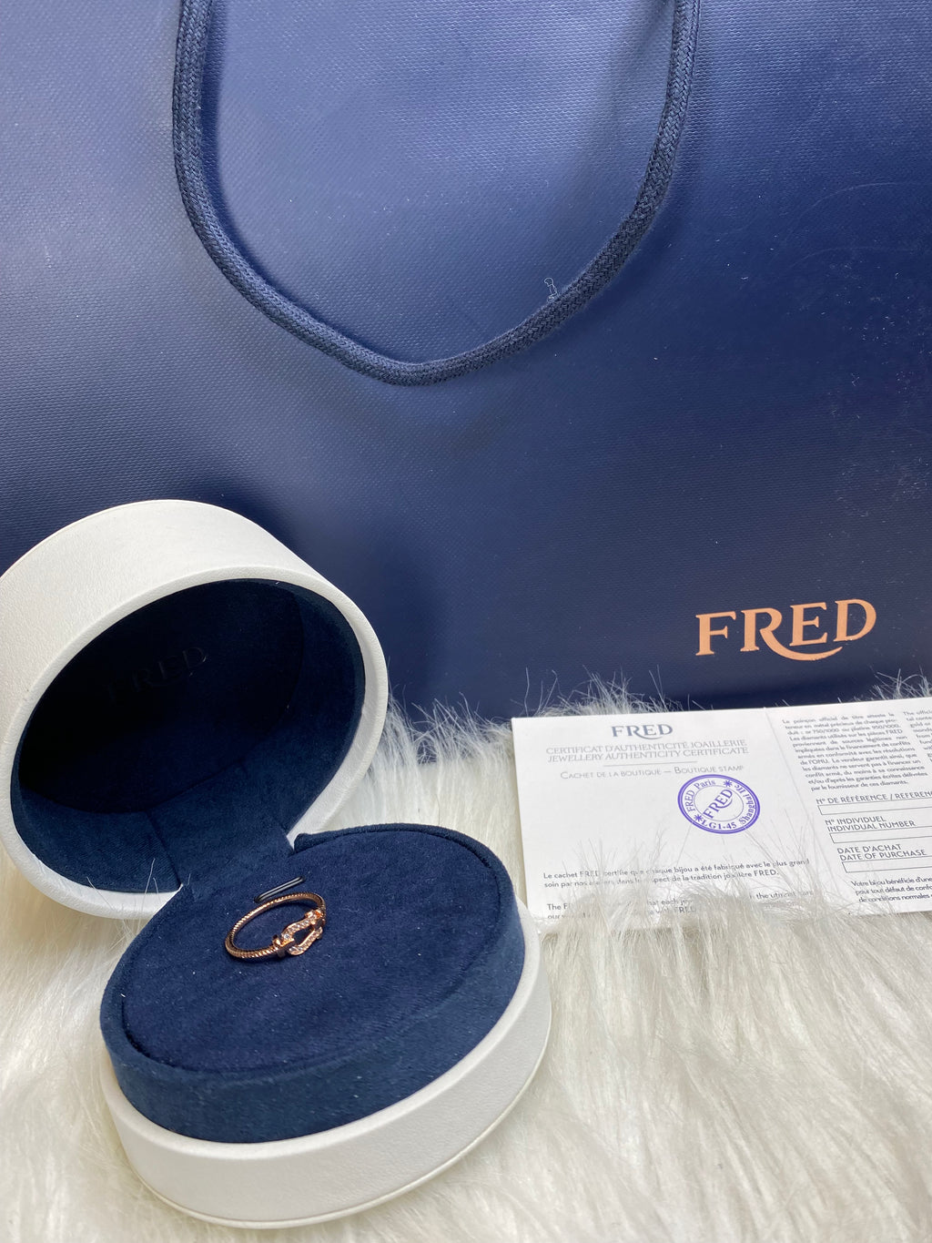 Bague ( or, or rose , or blanc)