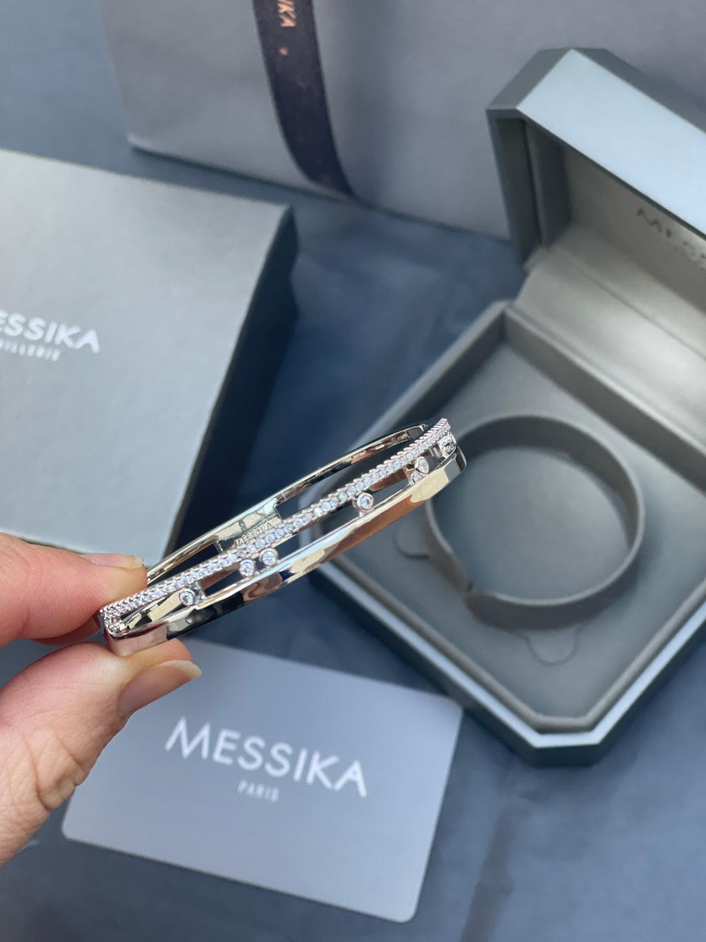 Bracelet jonc argent