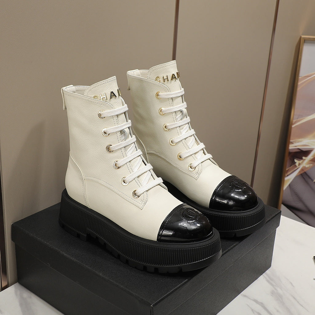 Bottine cuir