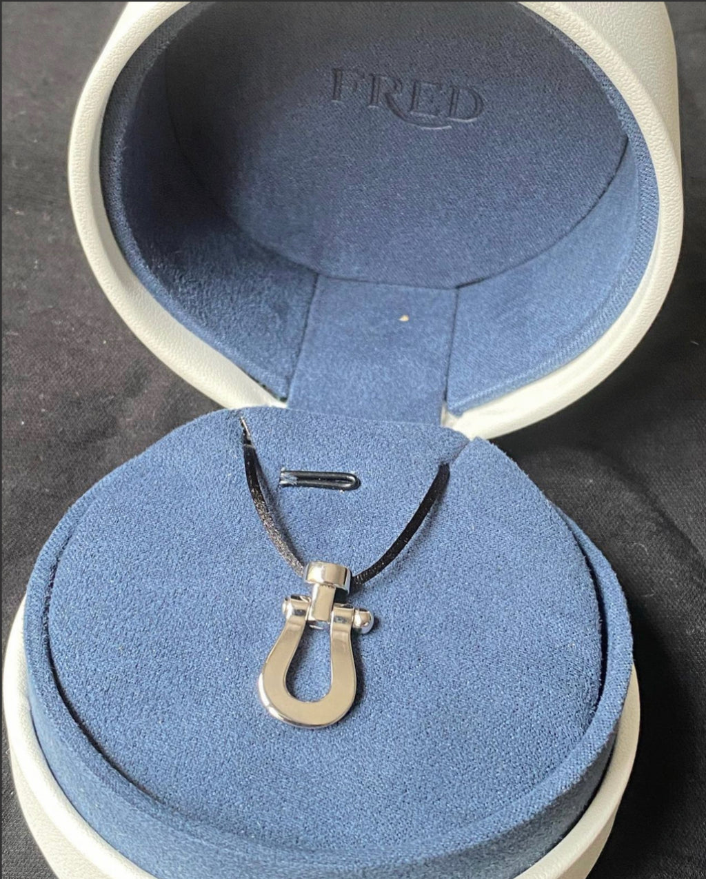 Collier corde argent mixte