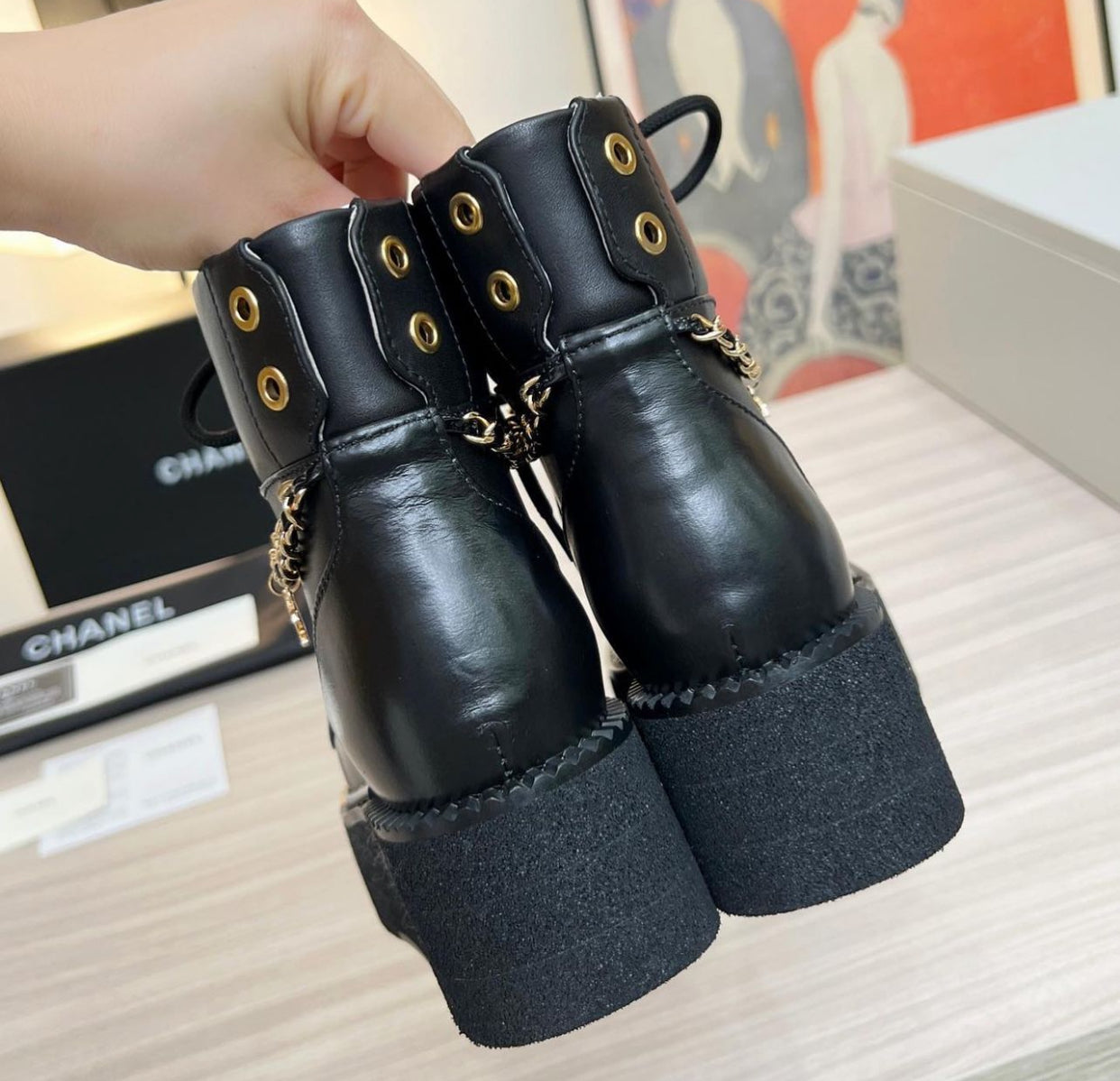 Bottine cuir taille 38