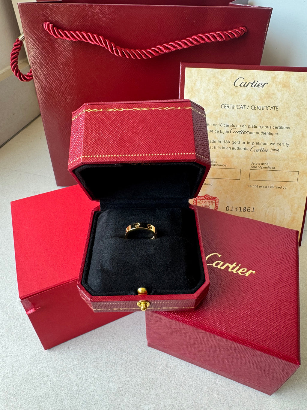Bague amour