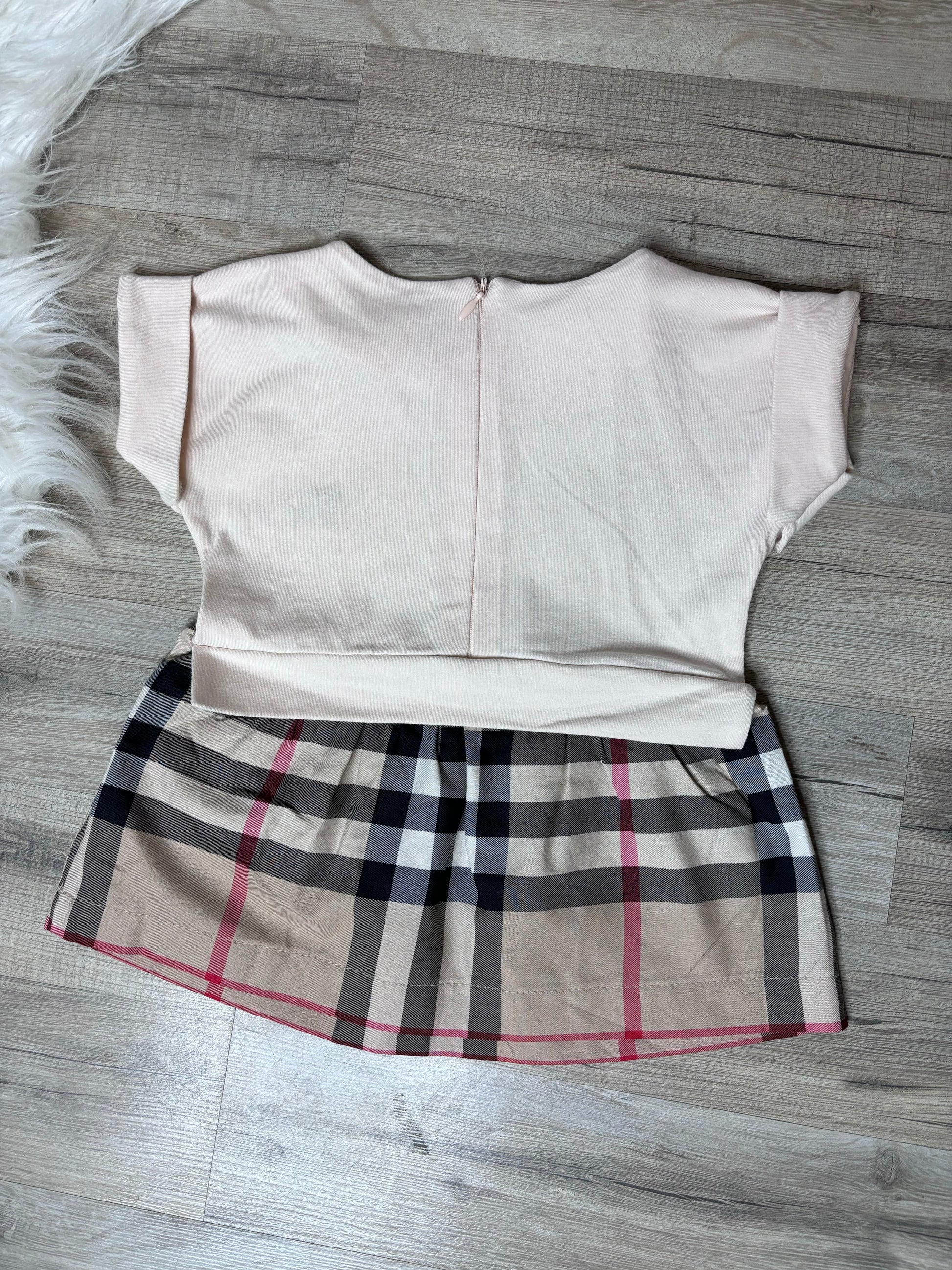 Robe fille noir, blanc ou rose