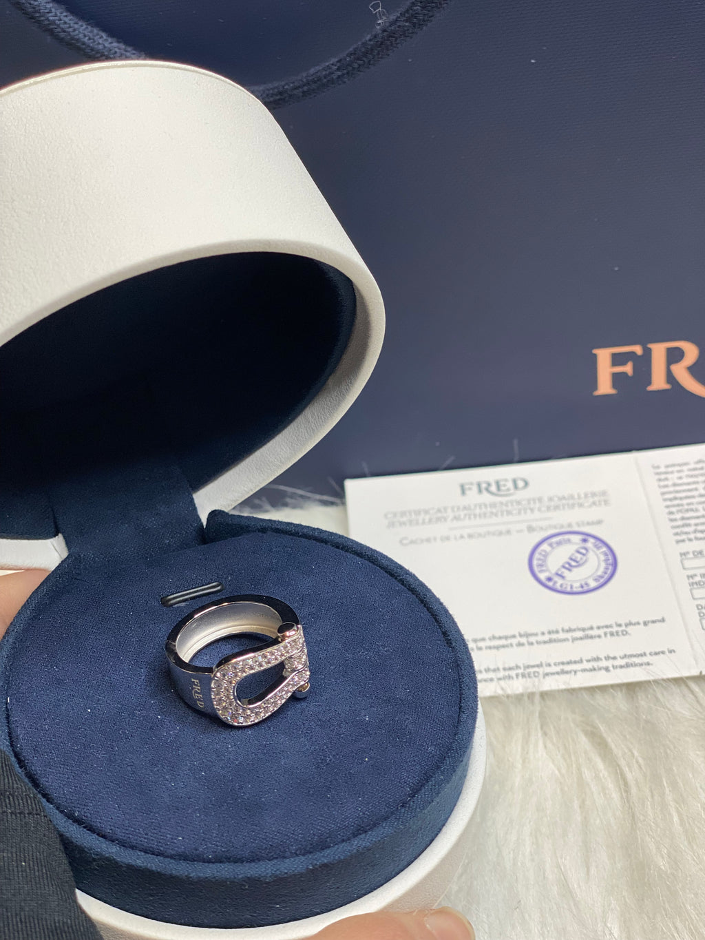 Bague full diamant ( or, or rose , or blanc)