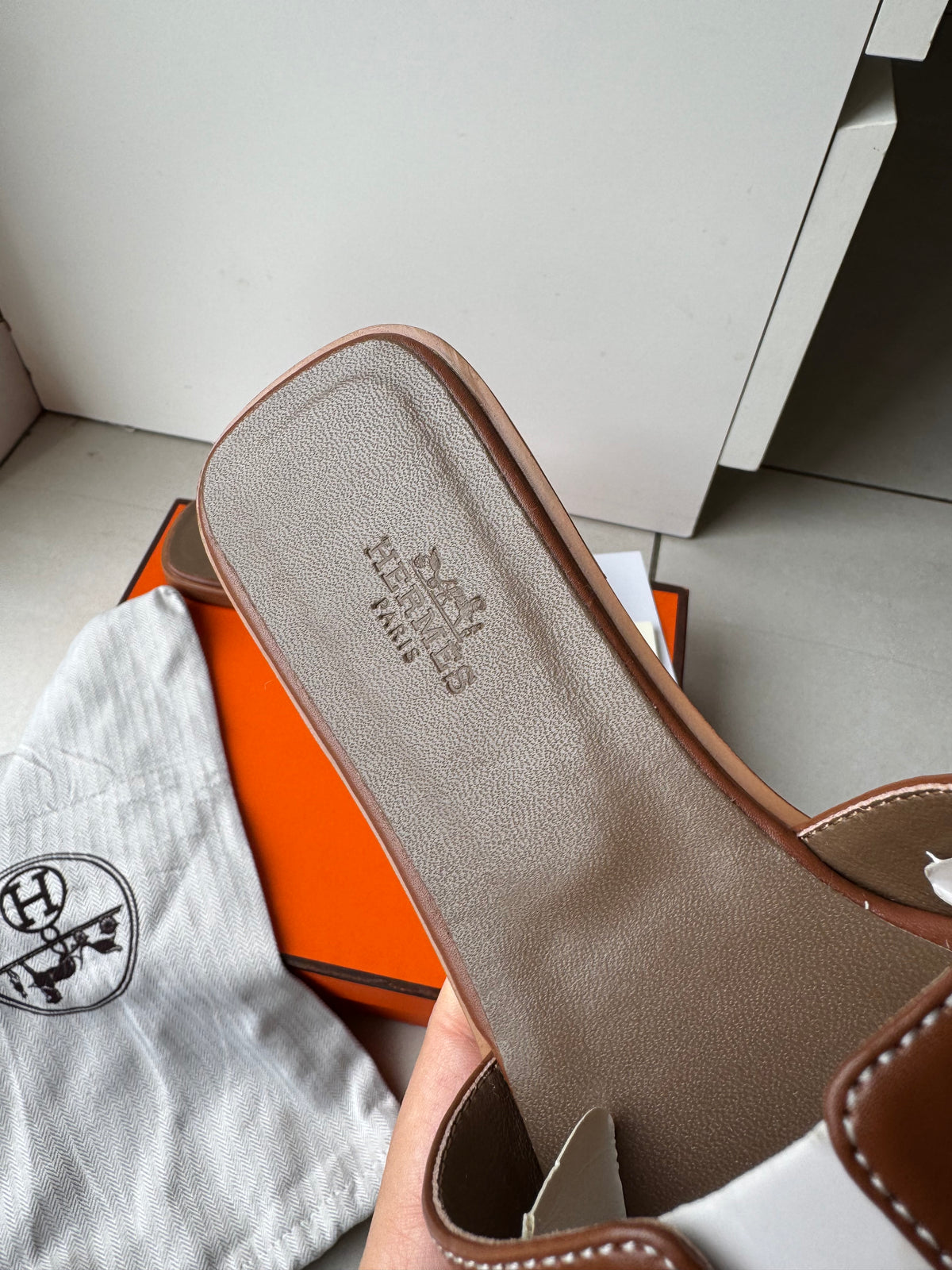 Mule en cuir 36