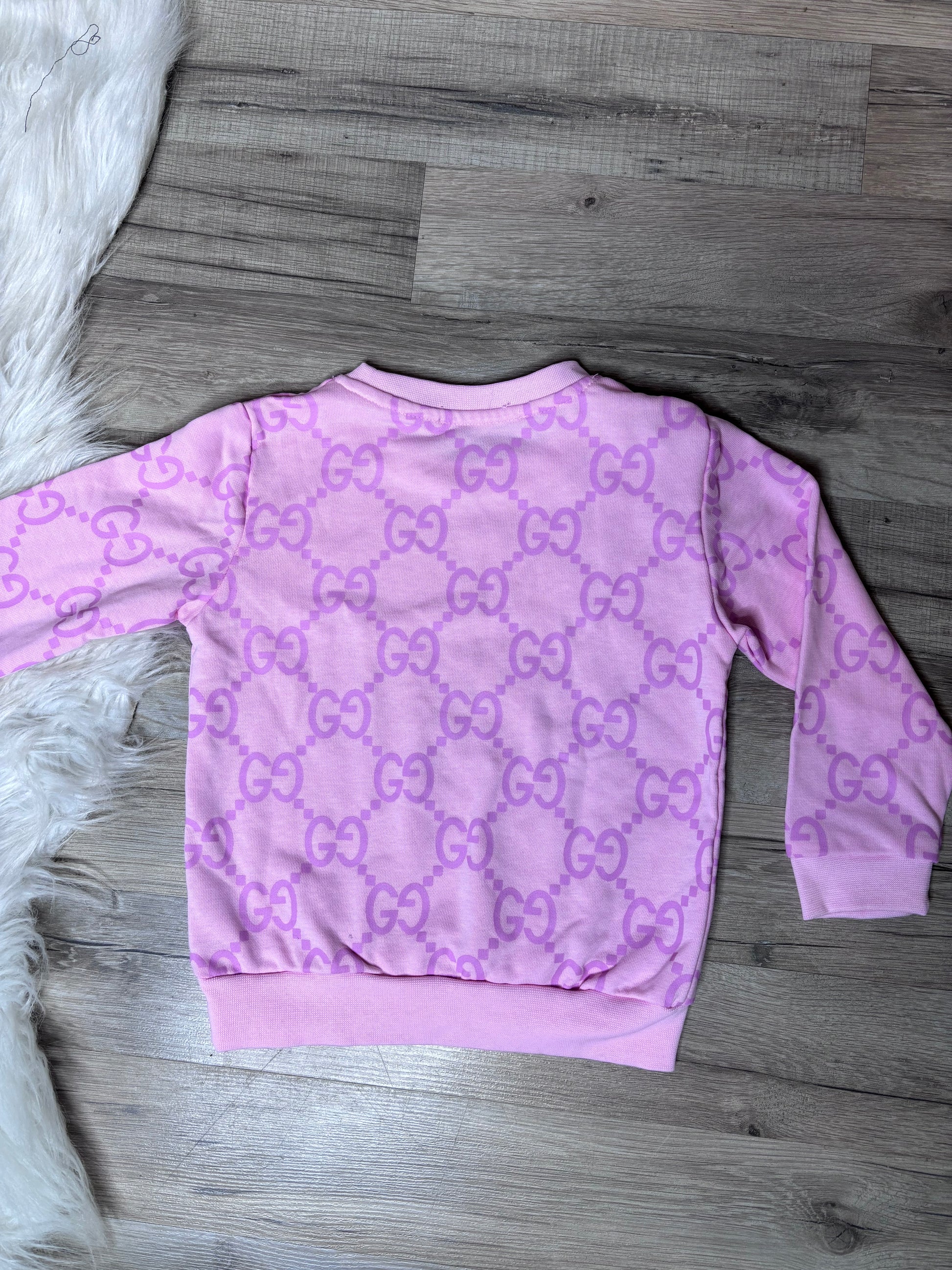 Pull enfant, beige , rose ou orange