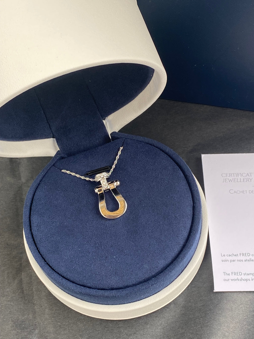 Collier argent