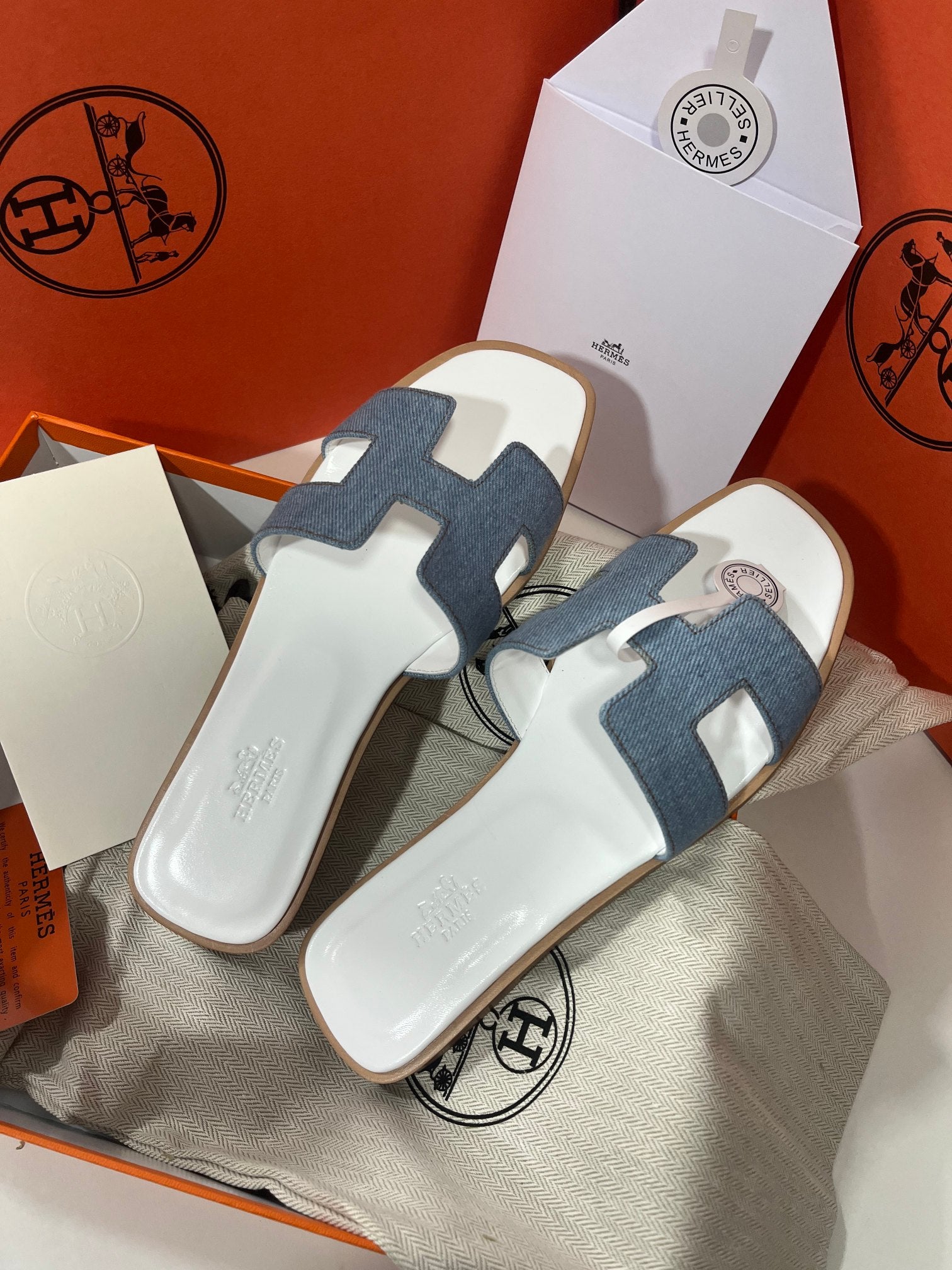 Mules plate cuir