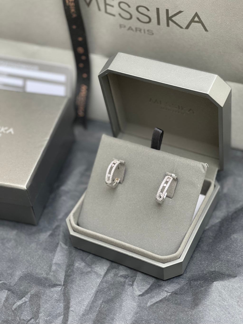 Boucle d’oreille argent