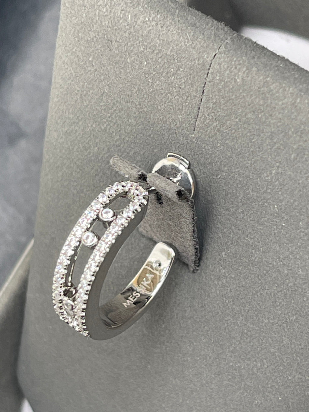 Boucle d’oreille argent