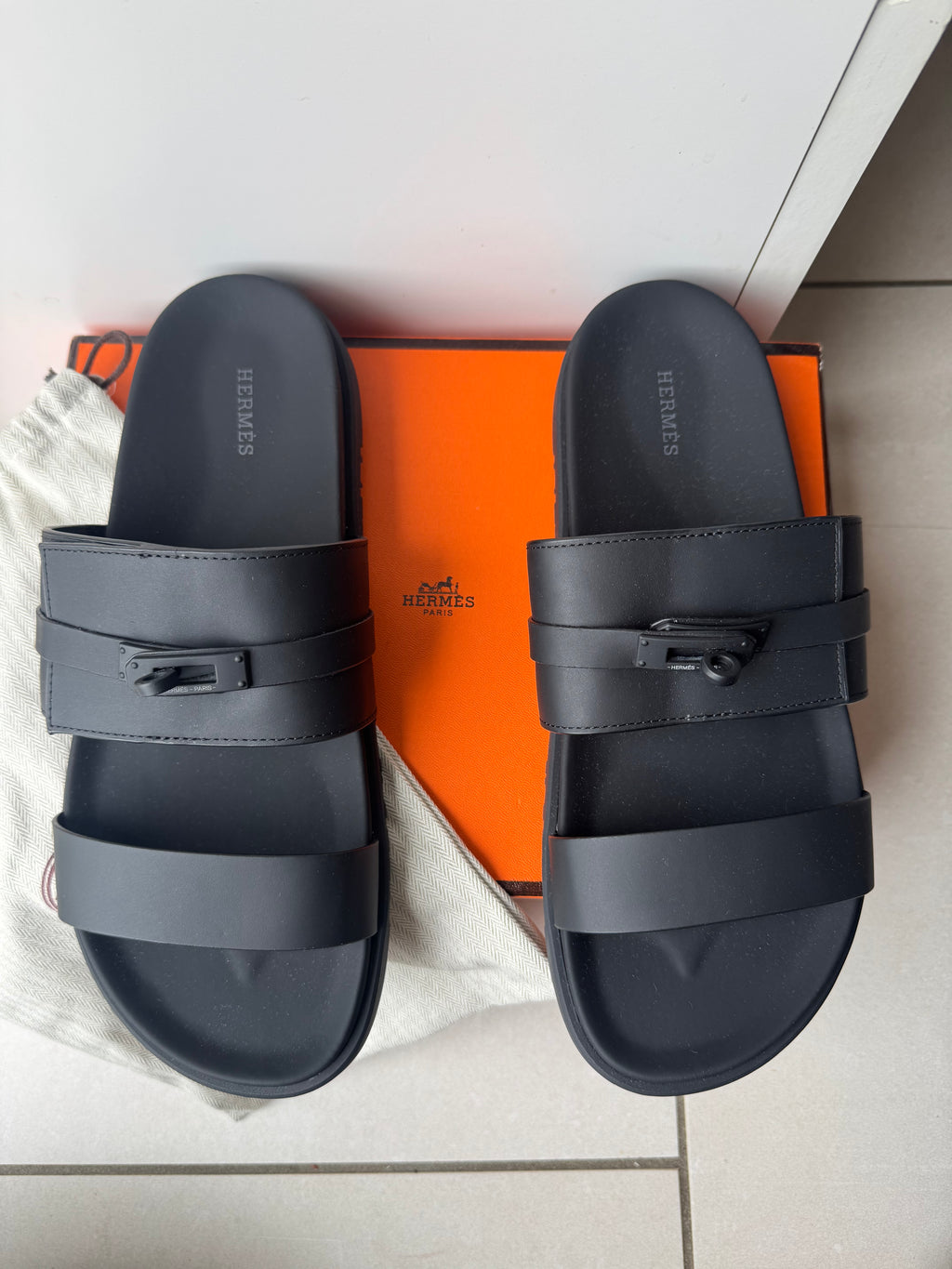 Mules homme en cuir 45