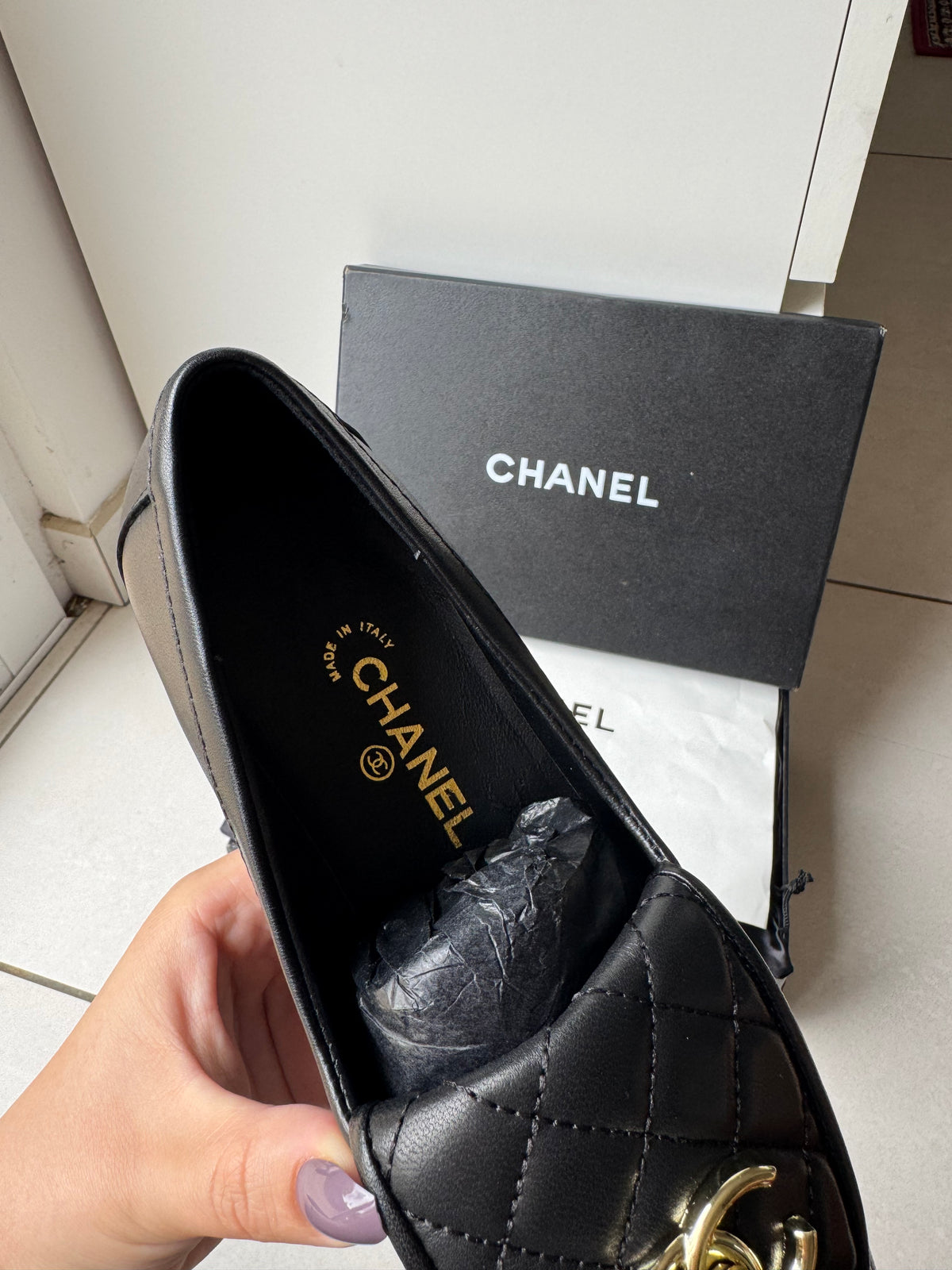 Mocassins en cuir 39
