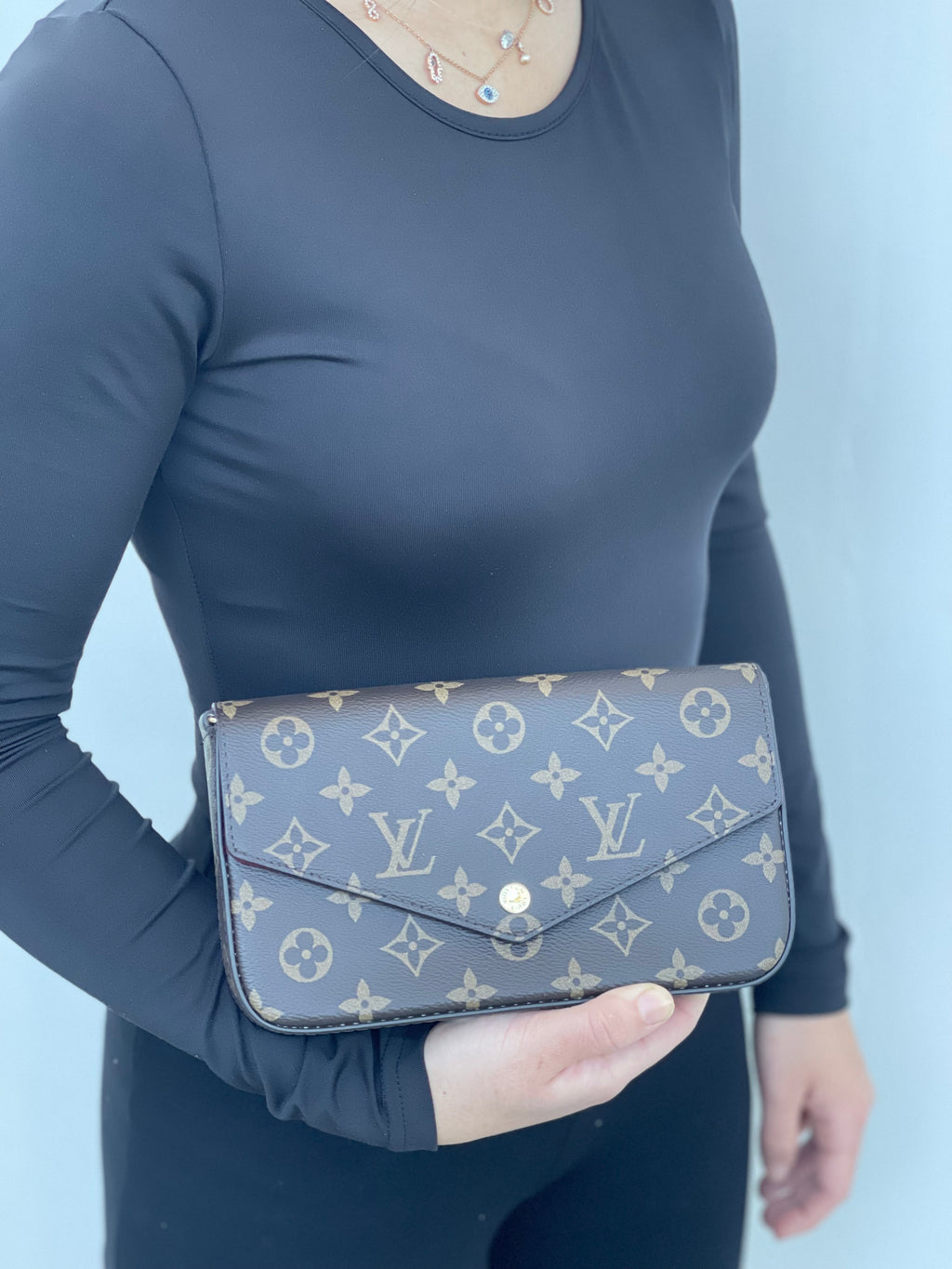 Pochette monogramme