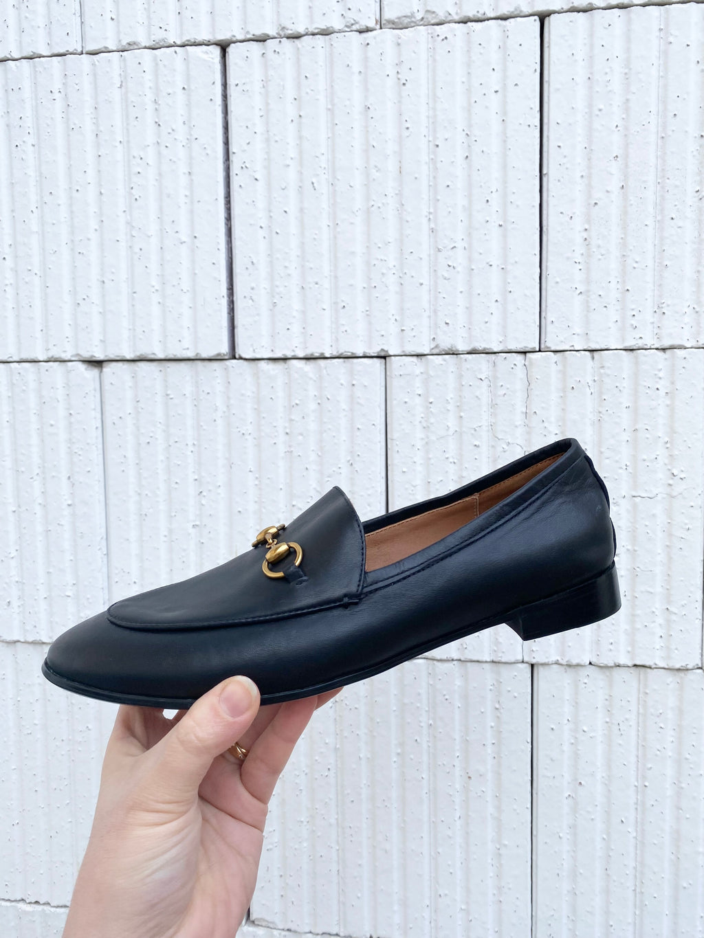 Mocassin cuir