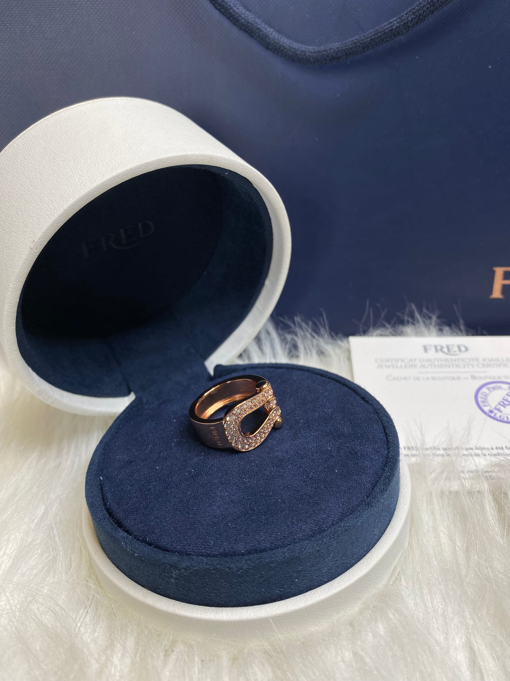 Bague full diamant ( or, or rose , or blanc)