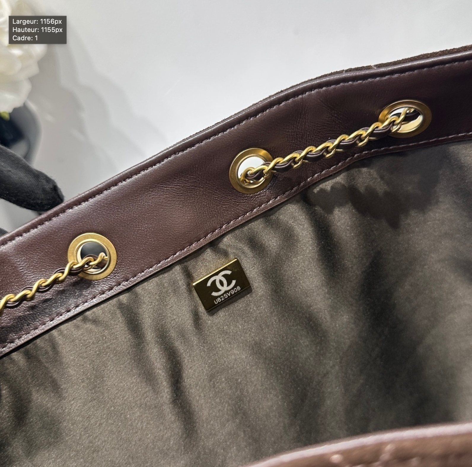 Sac à main, en velours