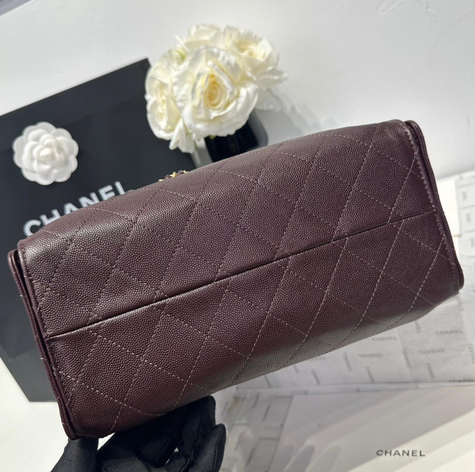Sac à main, en cuir