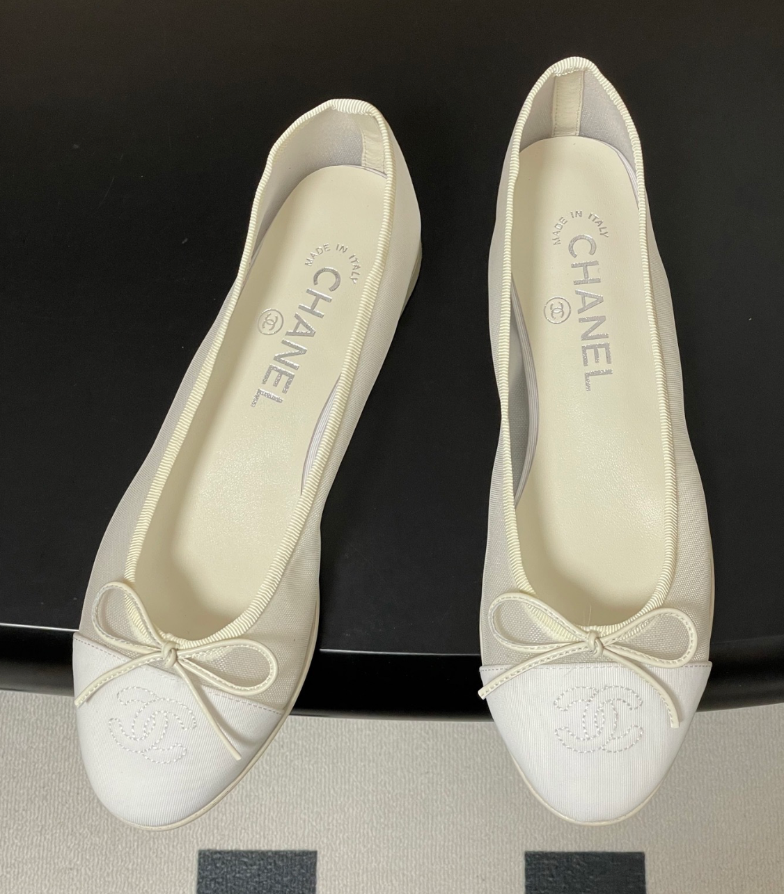 Ballerine femme 🩶🤍