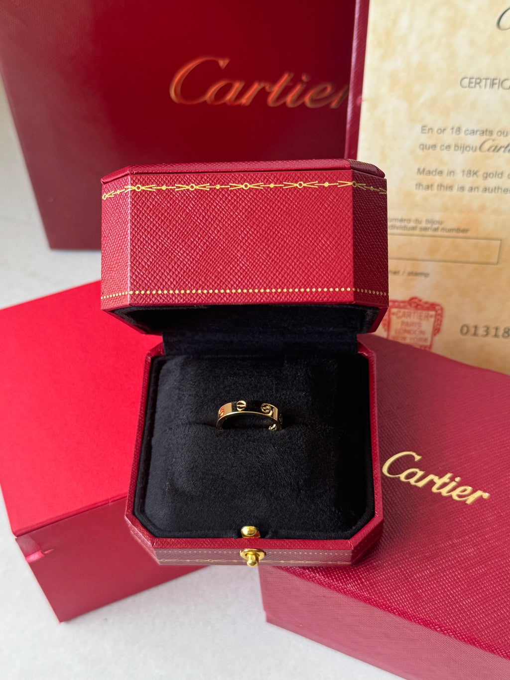 Bague amour