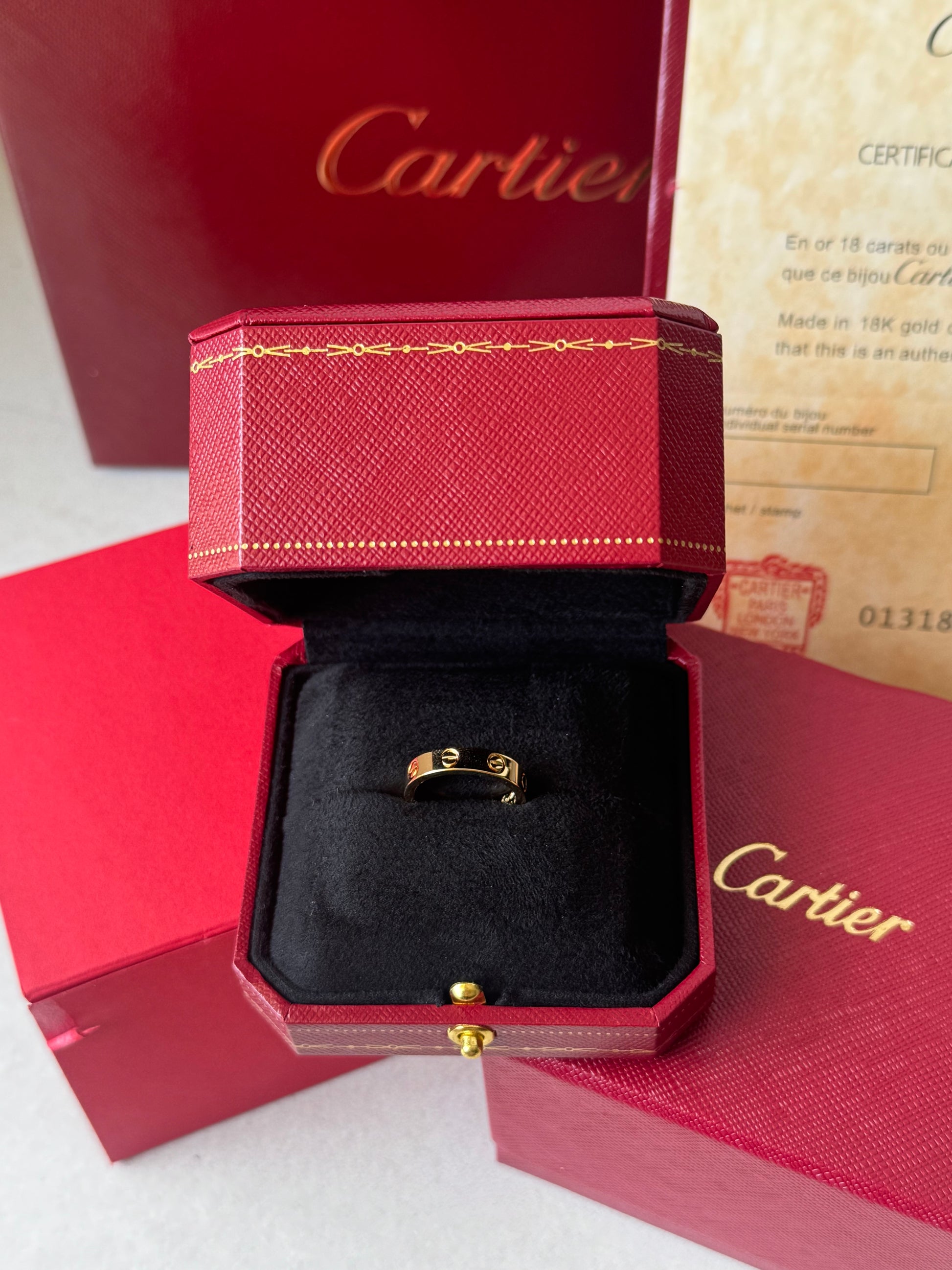Bague amour