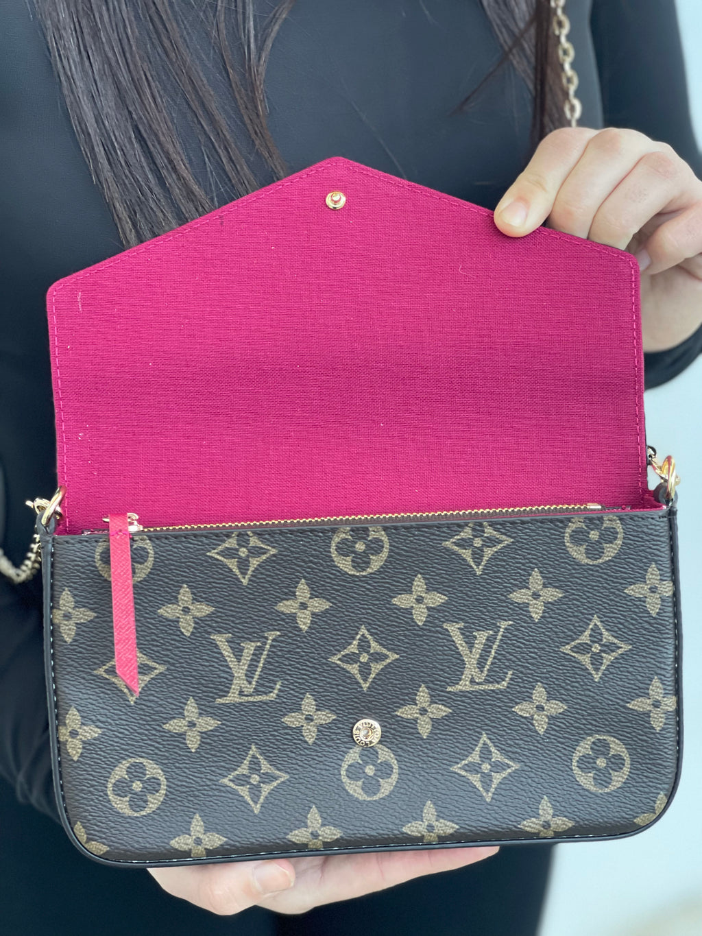 Pochette monogramme