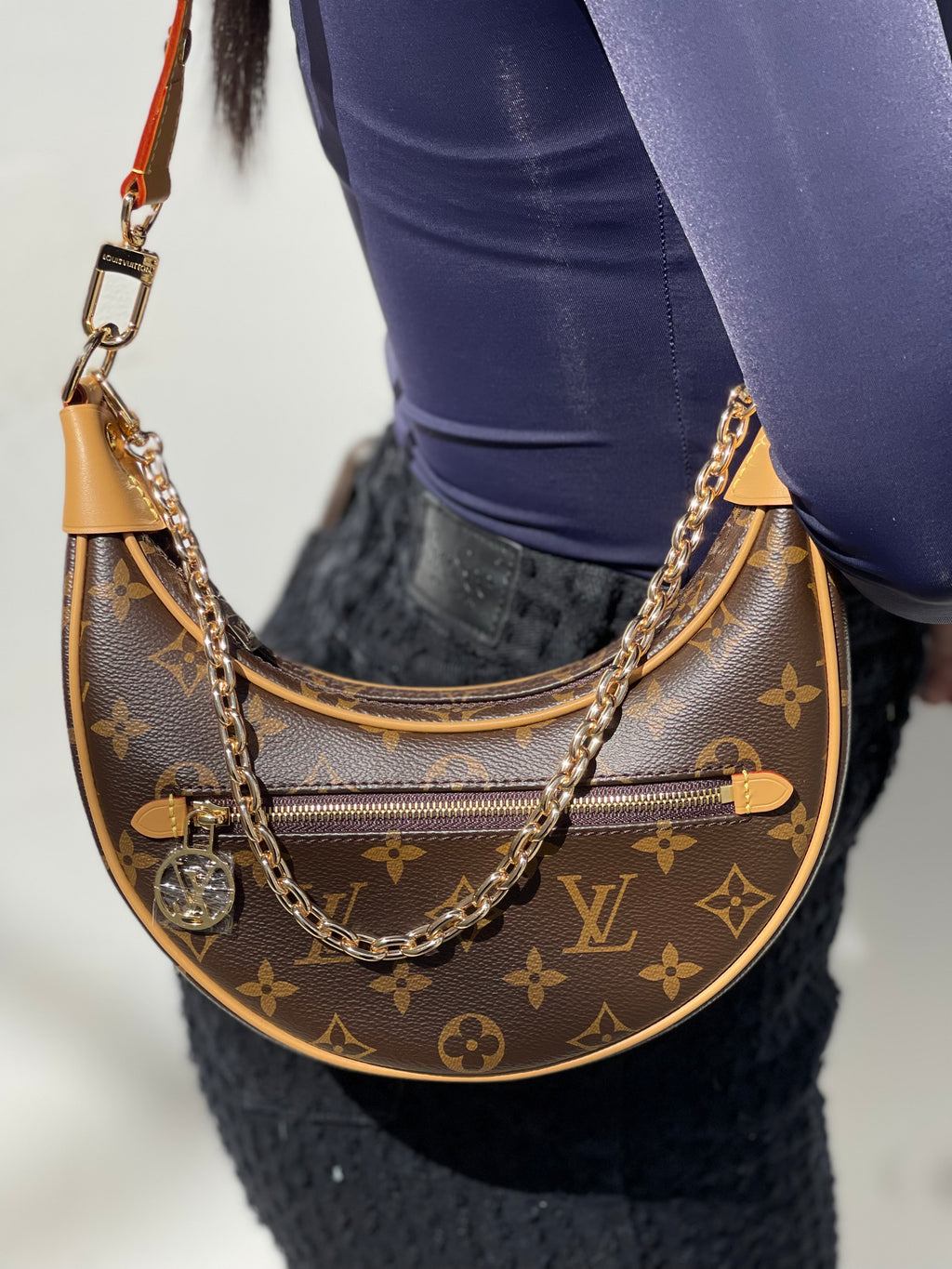 Sac bandoulière avec chaîne