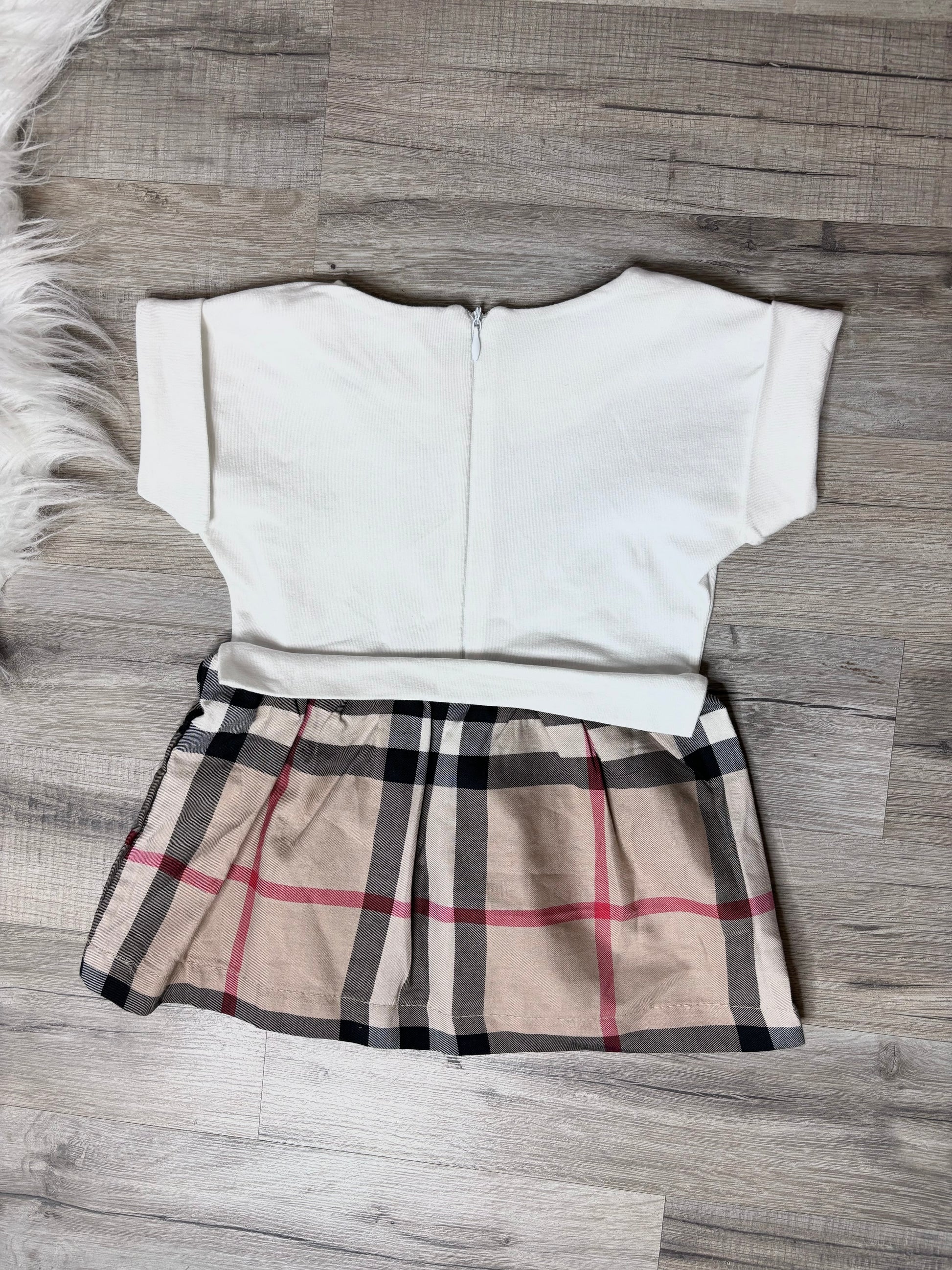 Robe fille noir, blanc ou rose