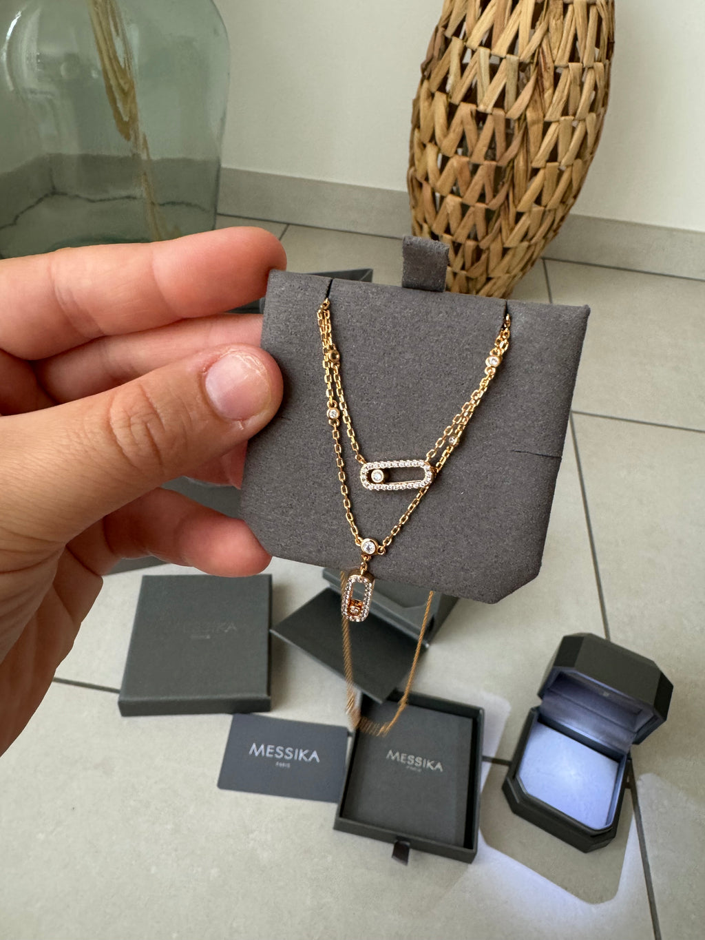 Collier double