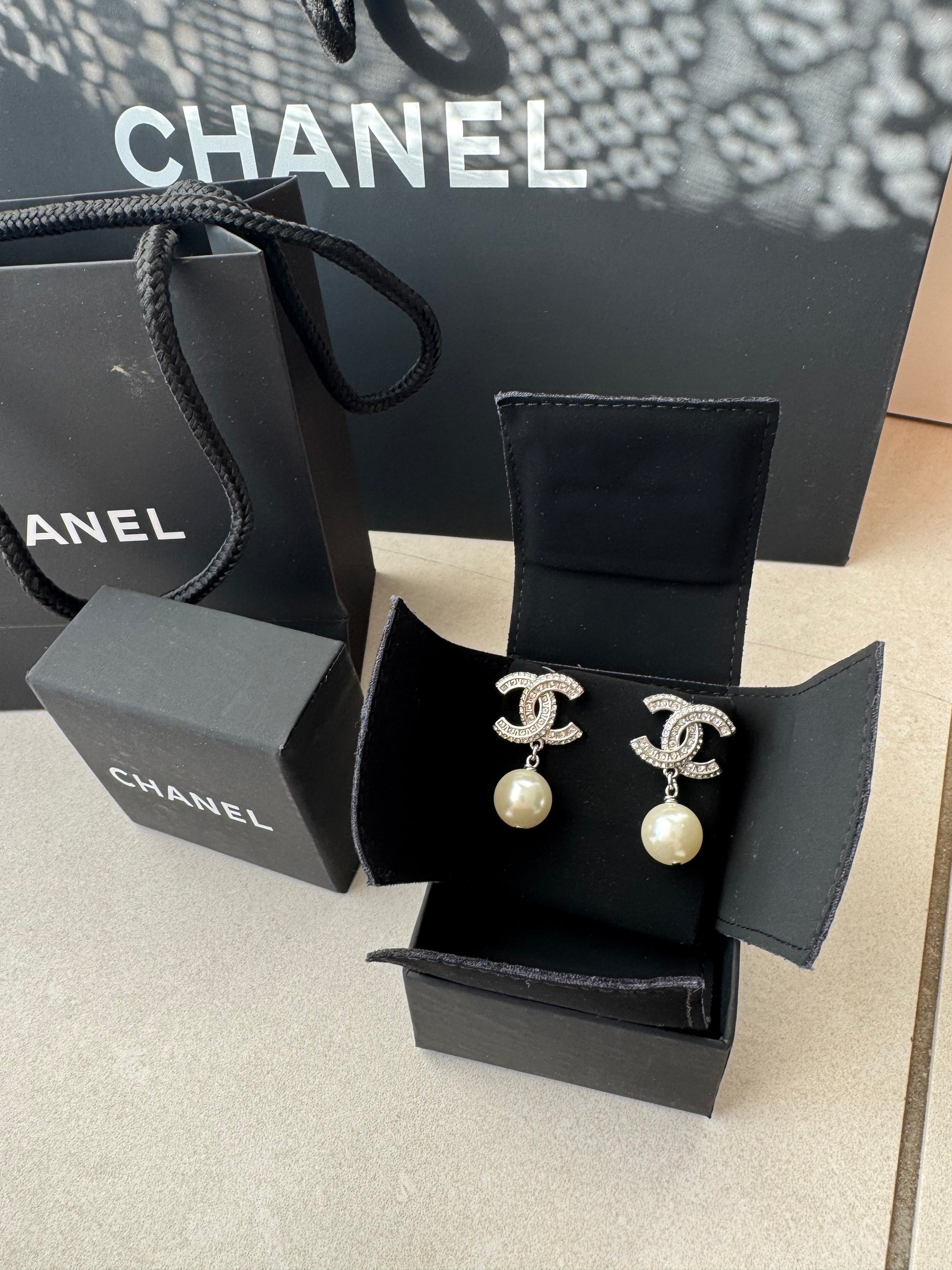 Boucle d’oreilles perle