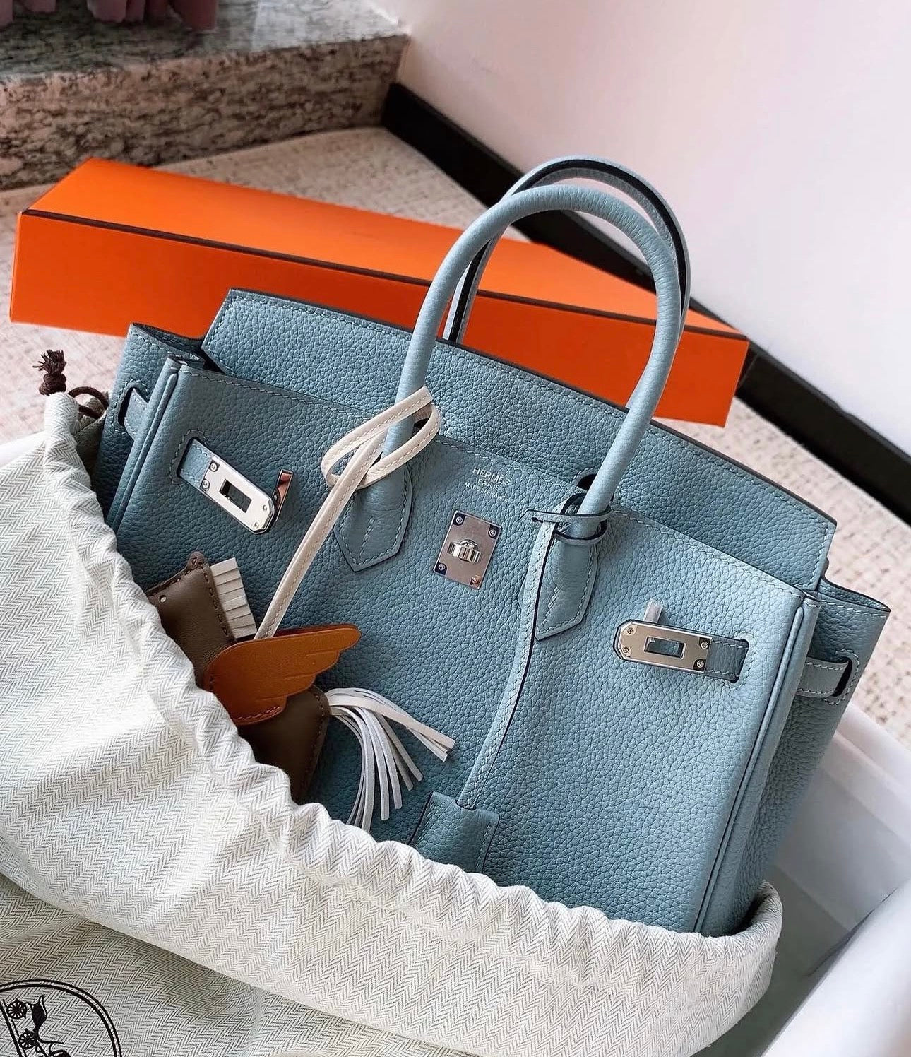 Sac à main birk blue 🩵