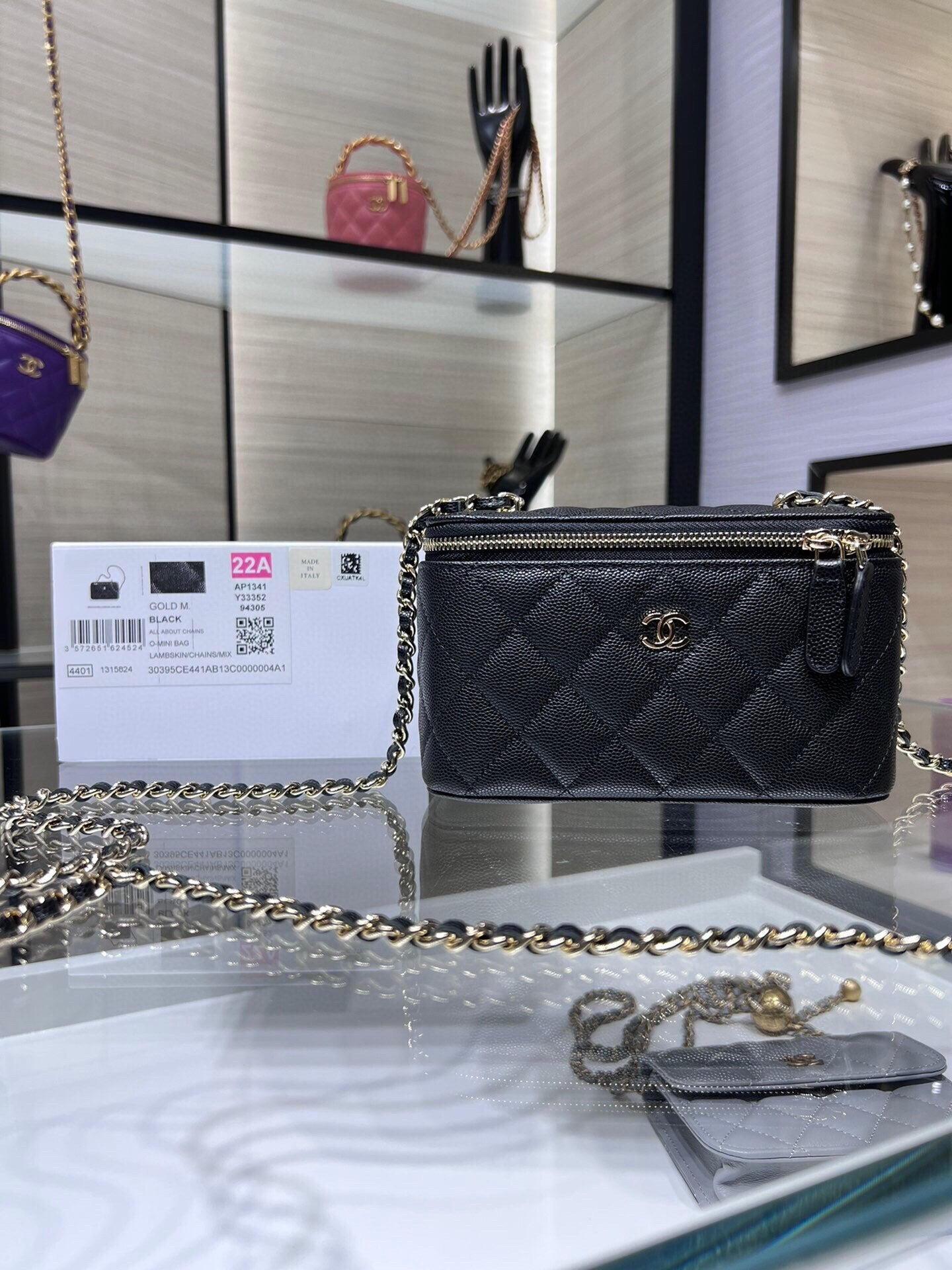 Sac bandoulière vanity