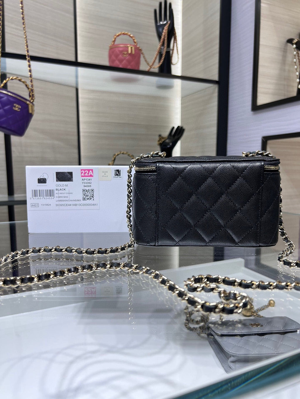 Sac bandoulière vanity