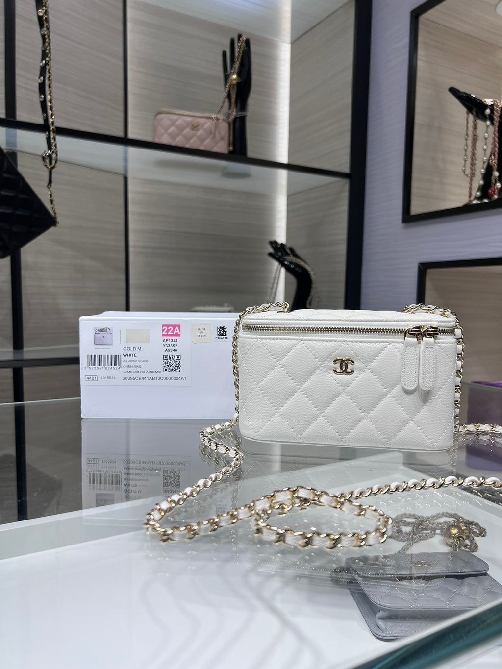 Sac bandoulière vanity