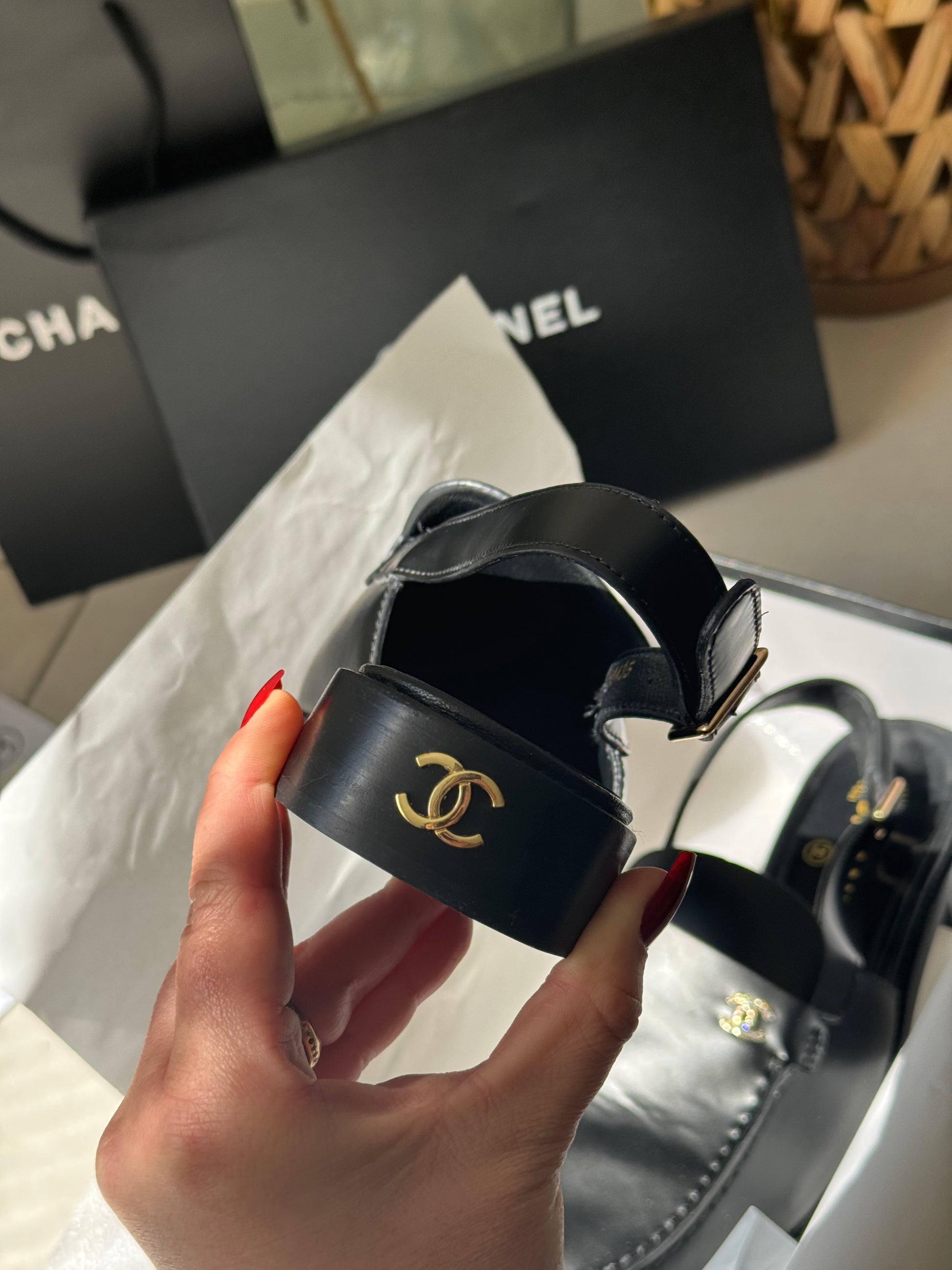 Mocassin cuir