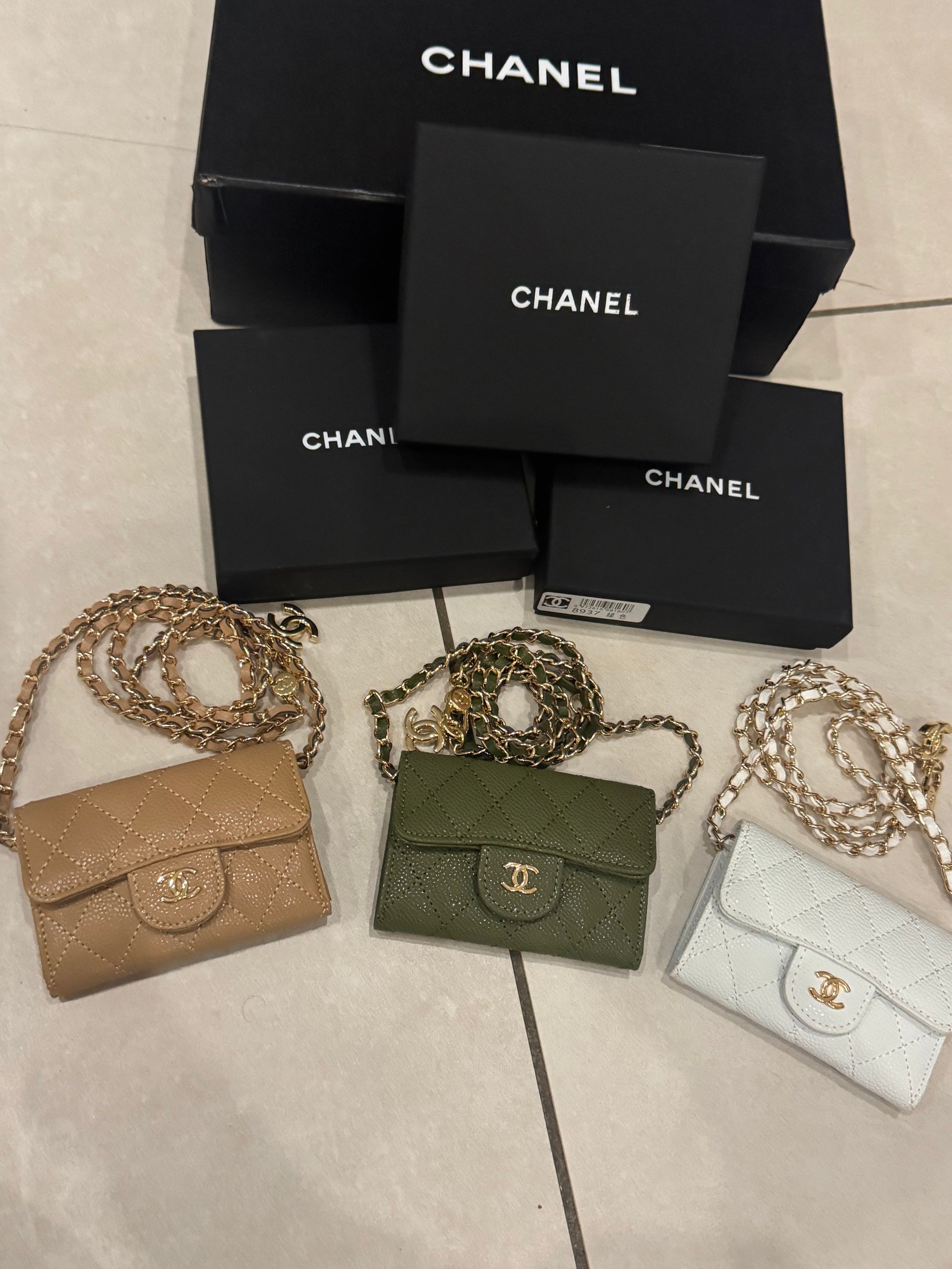 Mini sac ( noir, blanc, beige, kaki)