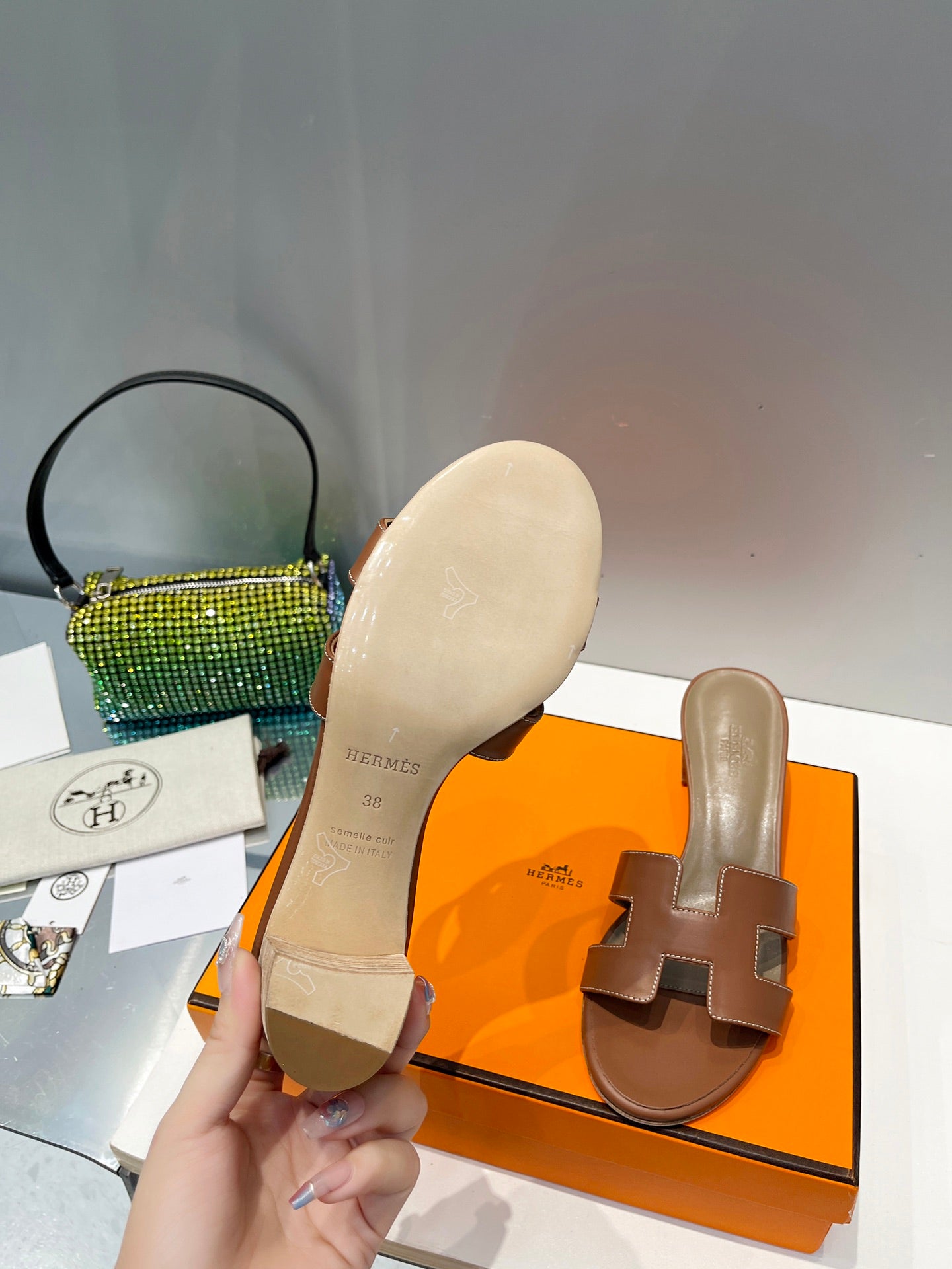 Mules à talon