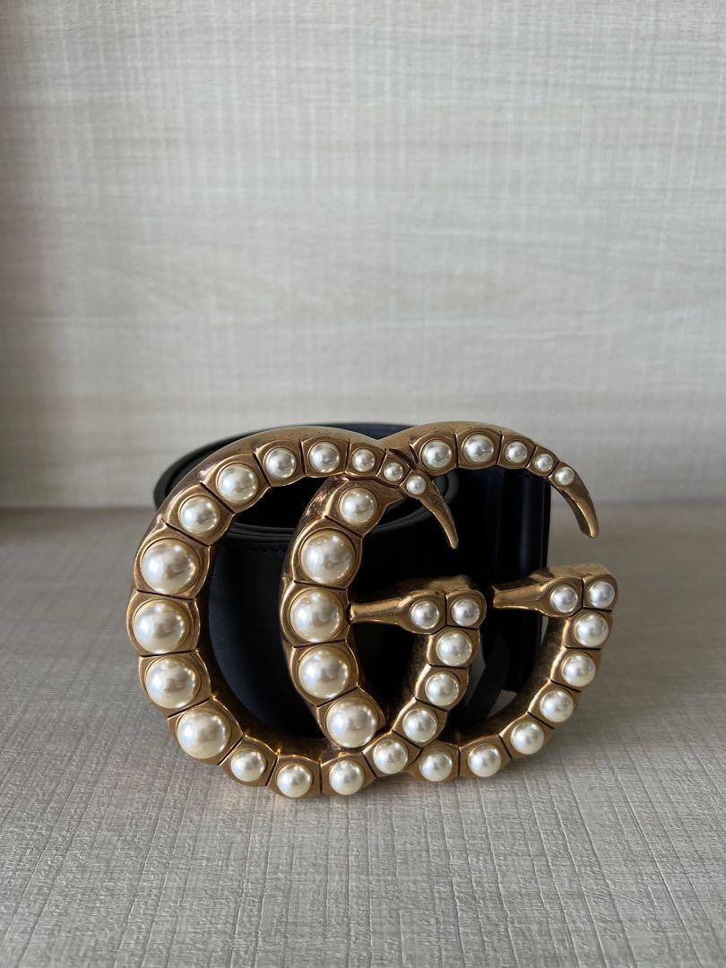 Ceinture cuir pearl
