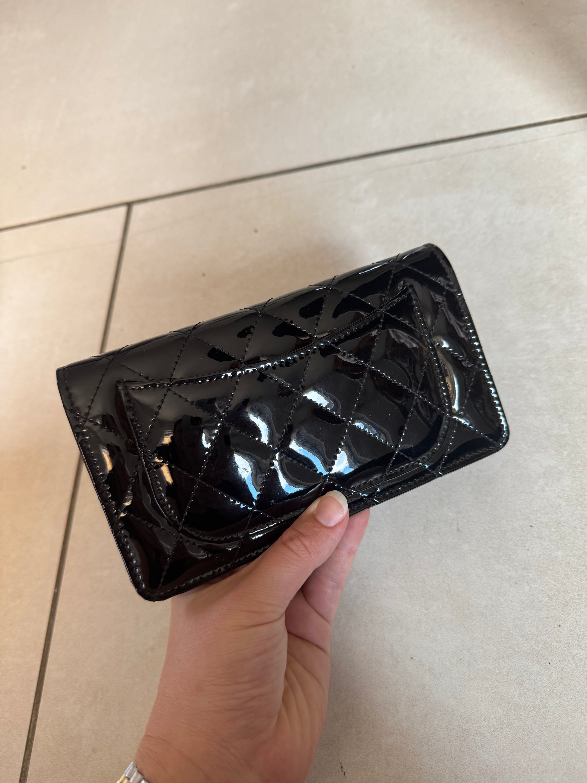 Porte feuille vernis