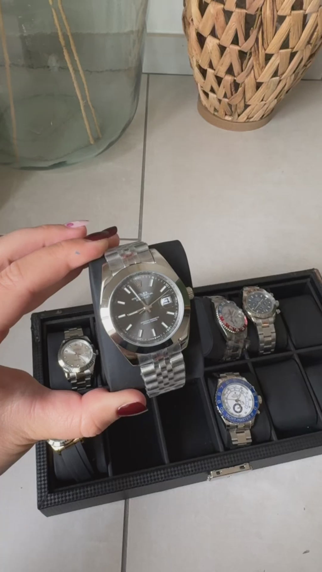 Montre acier 41mm