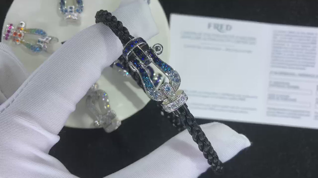 Bracelet corde + boucle