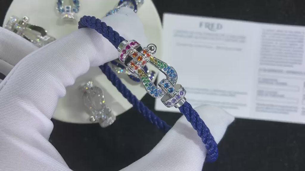 Bracelet corde + boucle